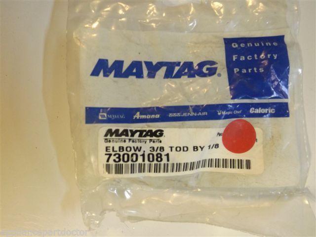 Maytag Jenn Air Gas Stove 73001081 Elbow, 3/8 Tod By 1/8 Npt NEW IN BOX Maytag Jenn Air Gas Stove 73001081 Elbow, 3/8 Tod By 1/8 Npt NEW IN BOX